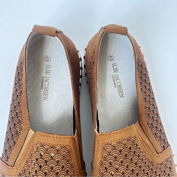 Isle Jacobsen Tulip 139 Perforated Slip-On Sneaker Mens Size EU 43 US 9.5 ⬇️ - Picture 5 of 8